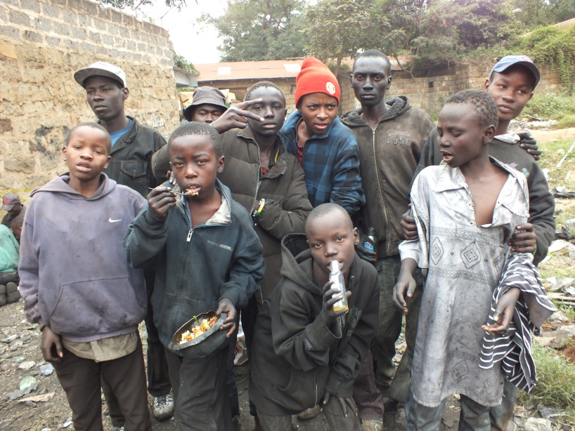 Nairobi street children