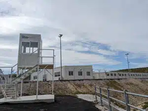 View of a CCAC migrant prison