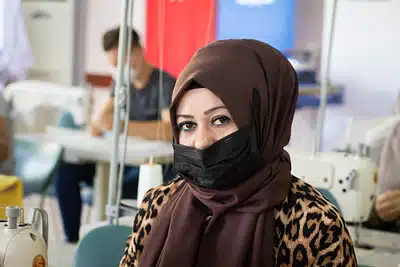 Textile worker trainee